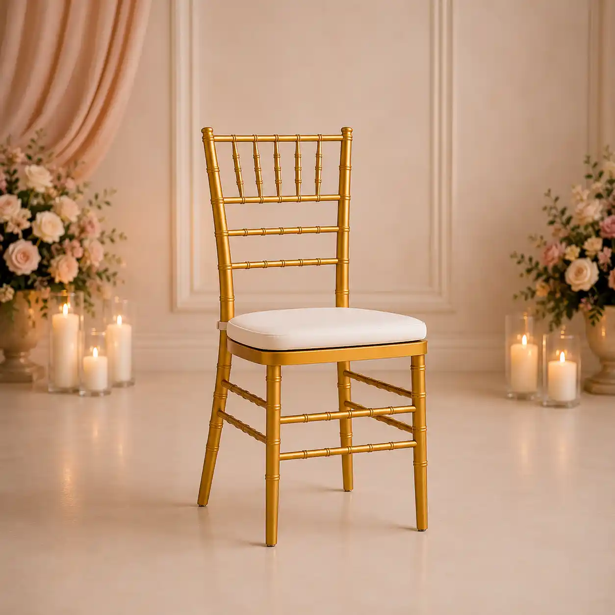 Gold tiffany Chair for wedding bridal shower party baby shower hire melbourne