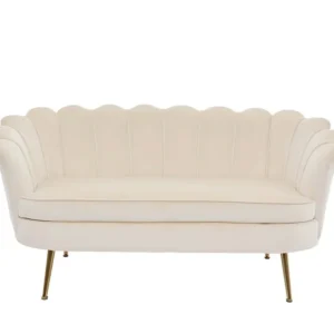 white beige sofa hire Melbourne, wedding sofa hire Melbourne, luxury lounge furniture Melbourne, 2 seater event sofa Melbourne