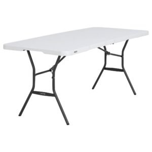 Heavy-duty 1.8m folded Rectangular banquet trestle table hire for Melbourne wedding reception