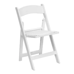 Americana chair hire wedding ceremony setup Elegant white Americana chairs for reception styling Melbourne